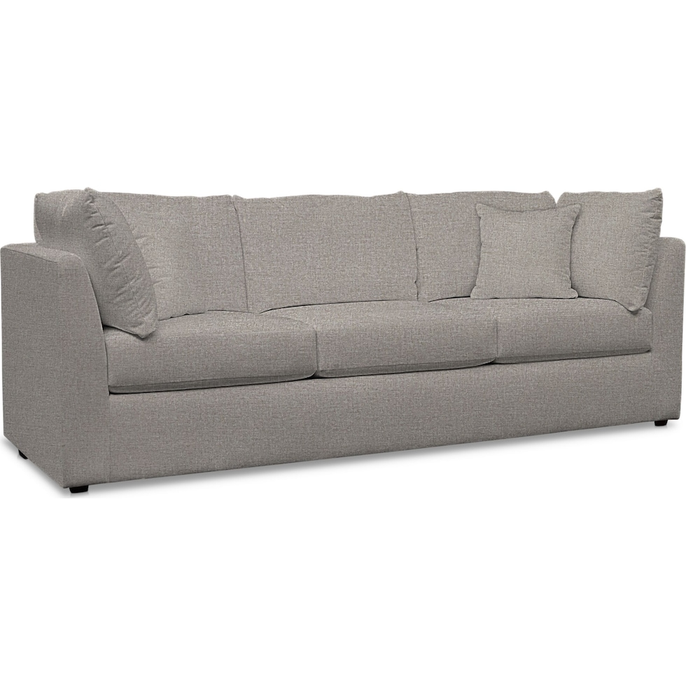nest gray sofa   