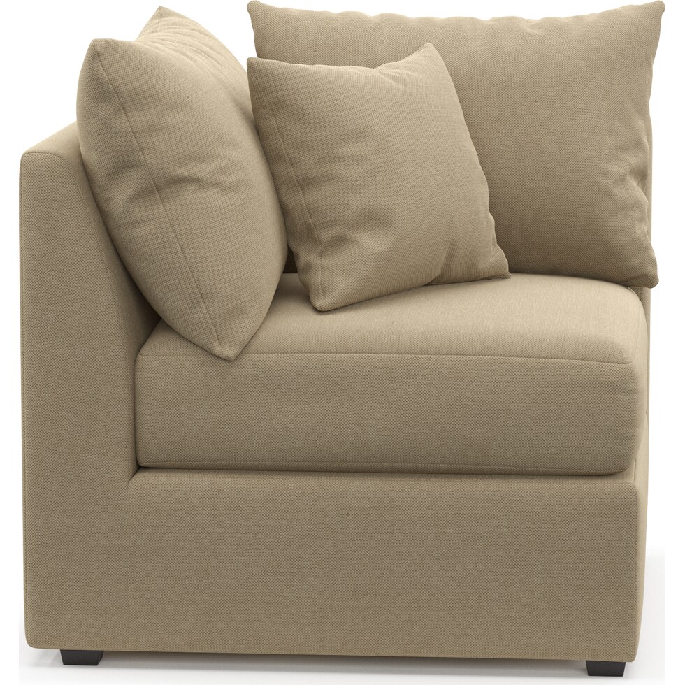 nest light brown corner chair   