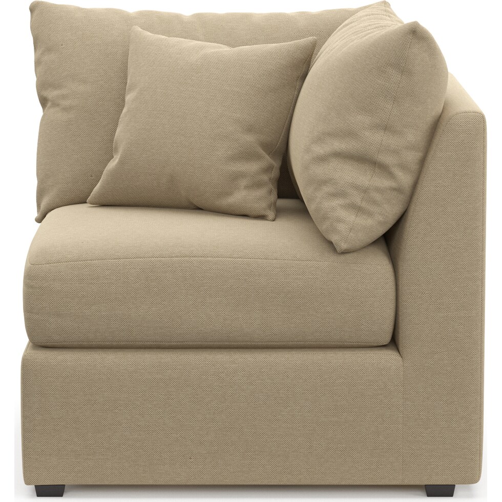 nest light brown corner chair   