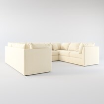 nest light brown sectional web   