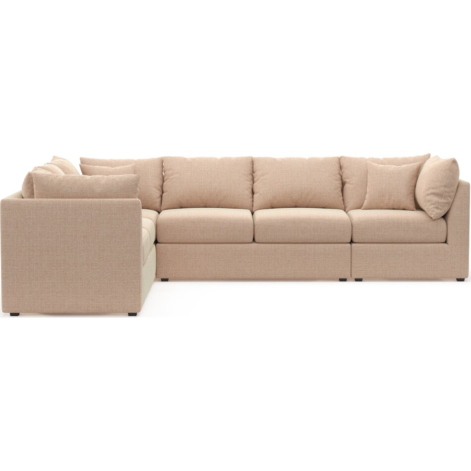 Nest Hybrid Comfort Eco Performance 3Piece Large Sectional Broderick