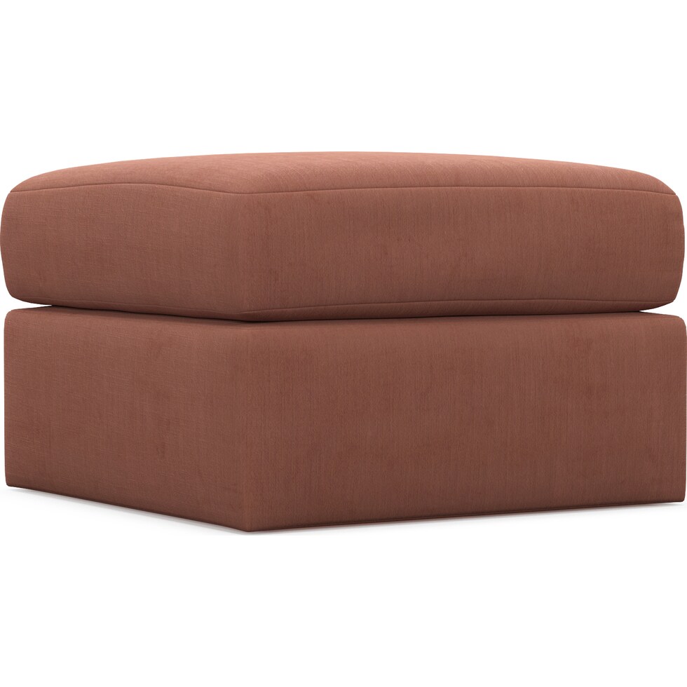 nest pink ottoman   