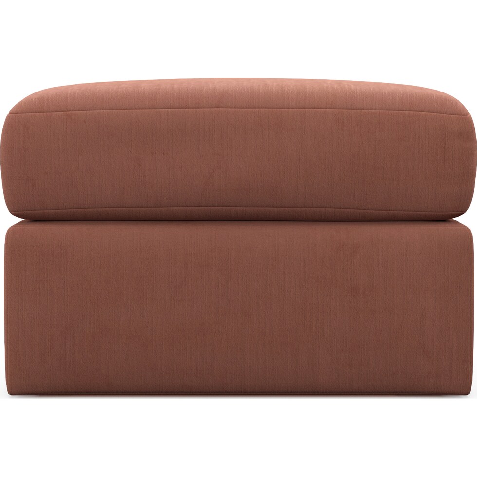 nest pink ottoman   