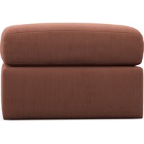 nest pink ottoman   