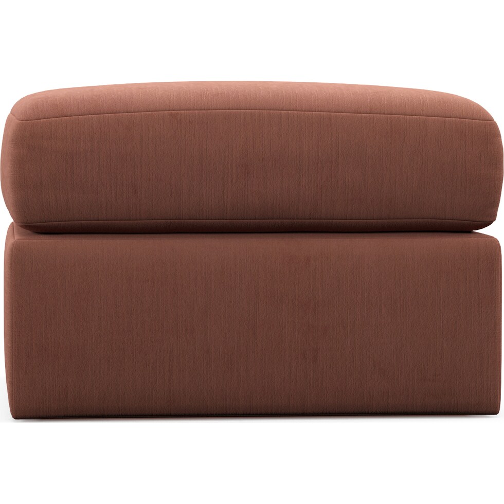 nest pink ottoman   