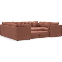 nest pink sectional   