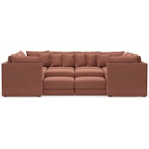 nest pink sectional   