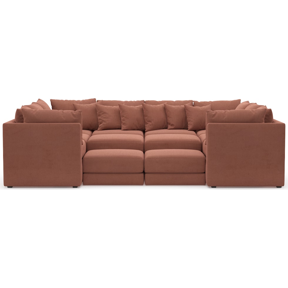 nest pink sectional   