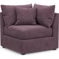 nest purple corner chair   