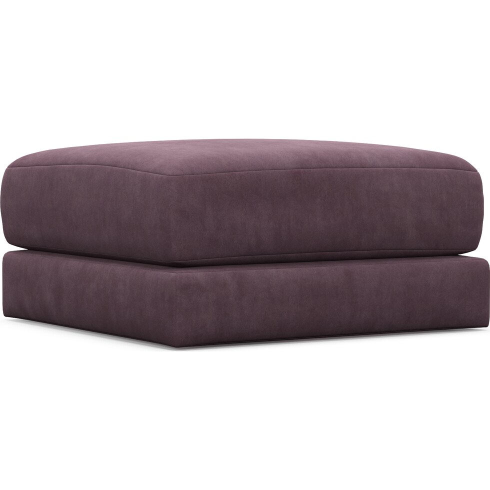 nest purple ottoman   