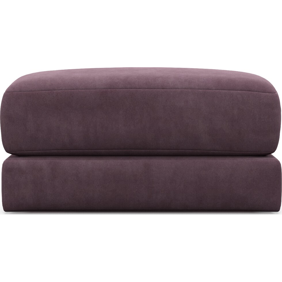 nest purple ottoman   