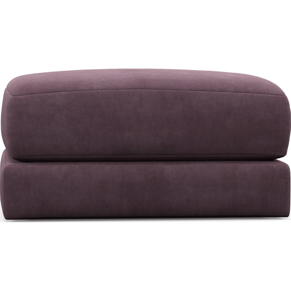 nest purple ottoman   