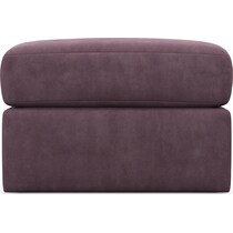 nest purple ottoman   