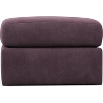 nest purple ottoman   
