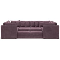 nest purple sectional   