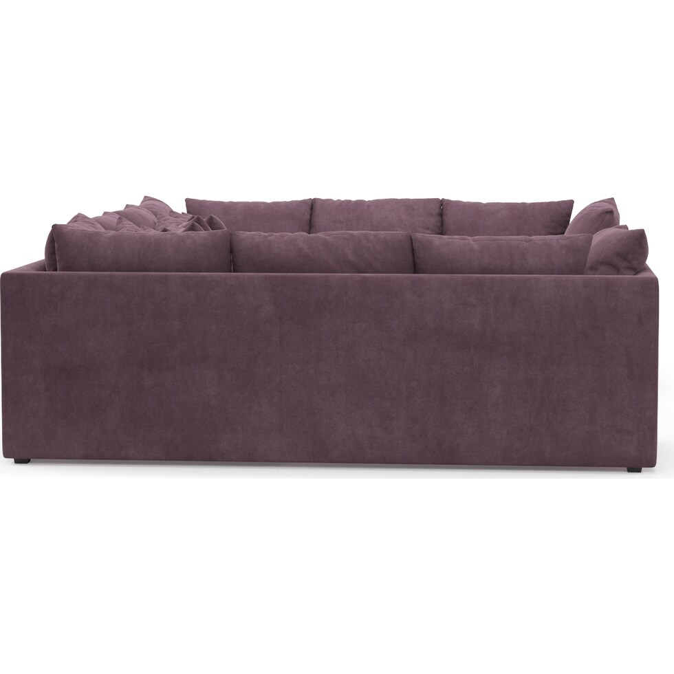 nest purple sectional   