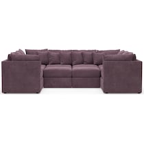 nest purple sectional   