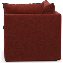 nest red corner chair   