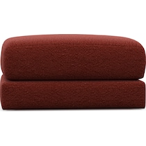 nest red ottoman   