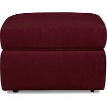 nest red ottoman   