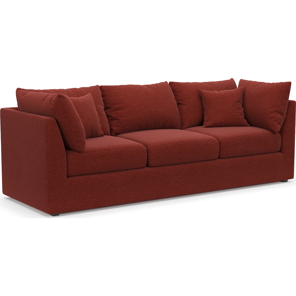nest red sofa   