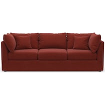 nest red sofa   