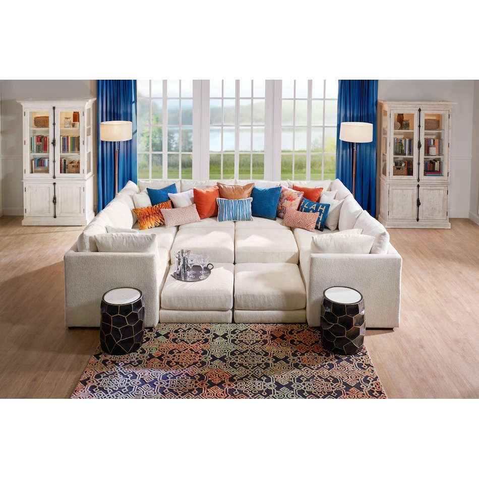 Nest 7Piece Pit Sectional American Signature Furniture