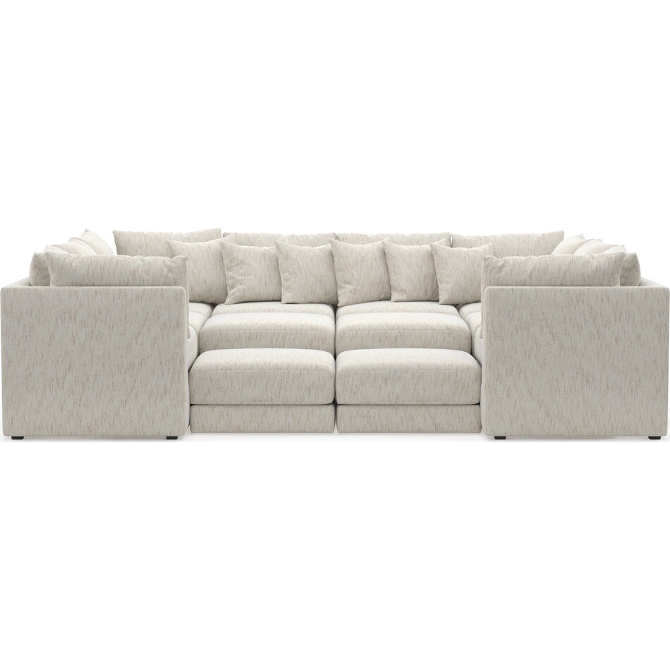 Nest 7 Piece Pit Sectional American