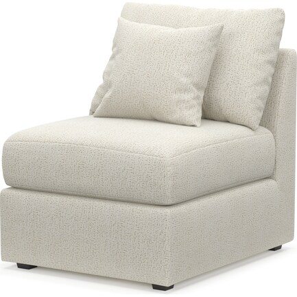 Nest Hybrid Comfort Armless Chair - Sherpa Ivory