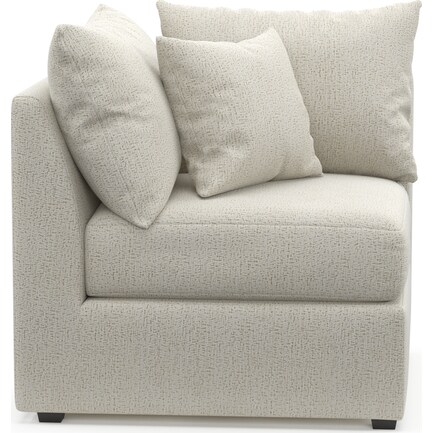 Nest Hybrid Comfort Corner Chair - Sherpa Ivory
