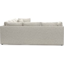 nest white sectional   