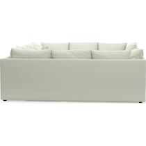 nest white sectional   