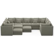 nest white sectional   