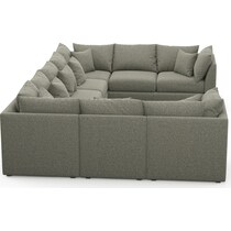 nest white sectional   