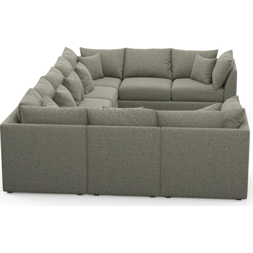 nest white sectional   