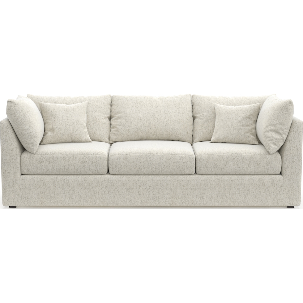 nest white sofa   