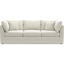 nest white sofa   