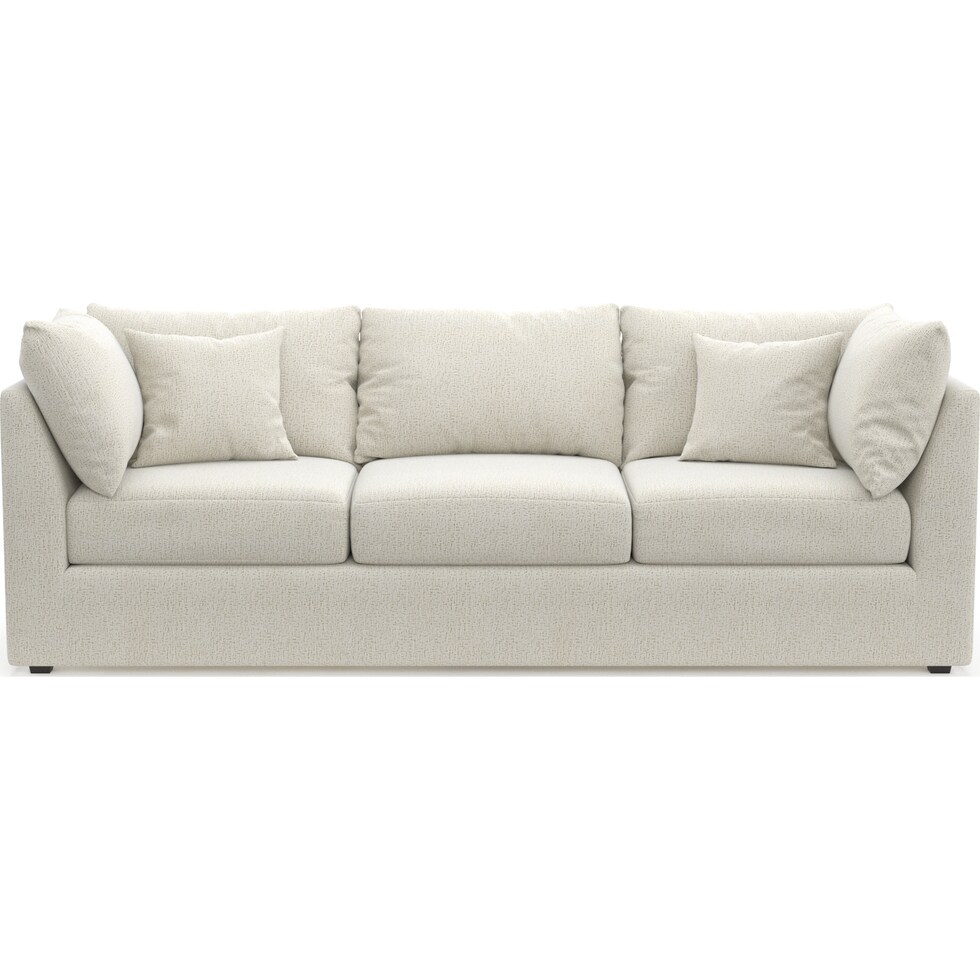 nest white sofa   