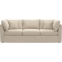 nest white sofa   