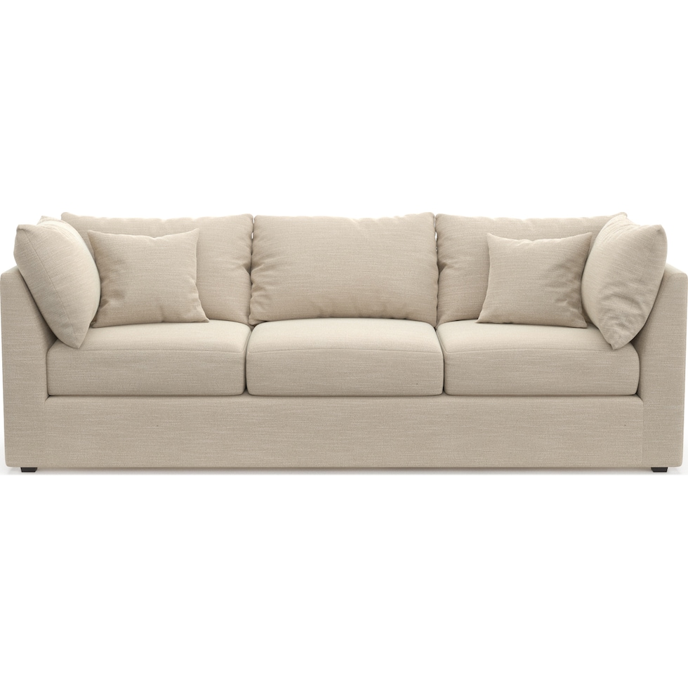nest white sofa   