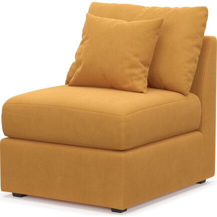 Nest Foam Comfort Armless Chair - Bella Harvest