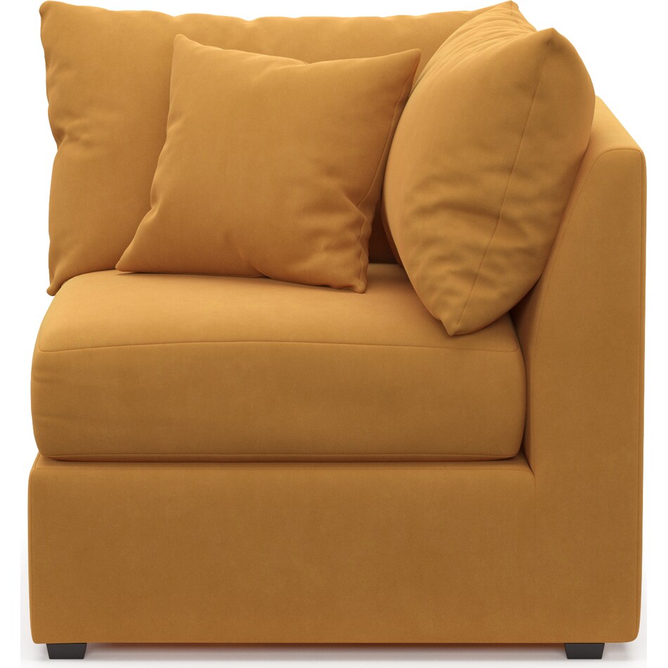 nest yellow corner chair   