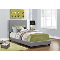 nettie gray twin bed   