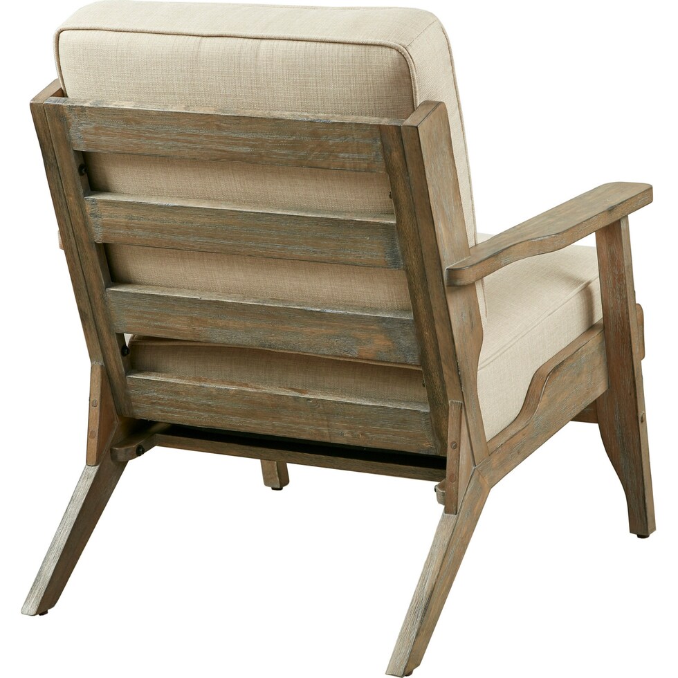 neutral accent chair   