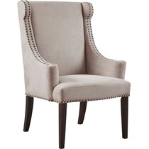 neutral accent chair   