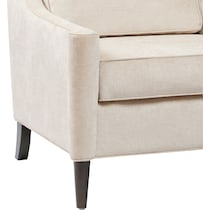 neutral accent chair   