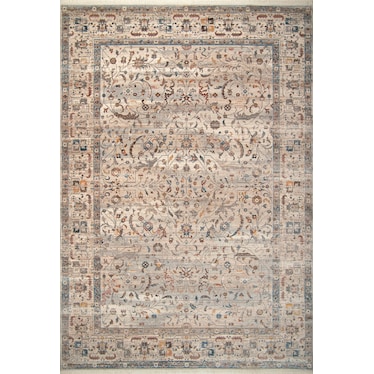 Midsummer 8' x 11' Area Rug - Cream/Multi