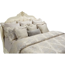 neutral king bedding set   