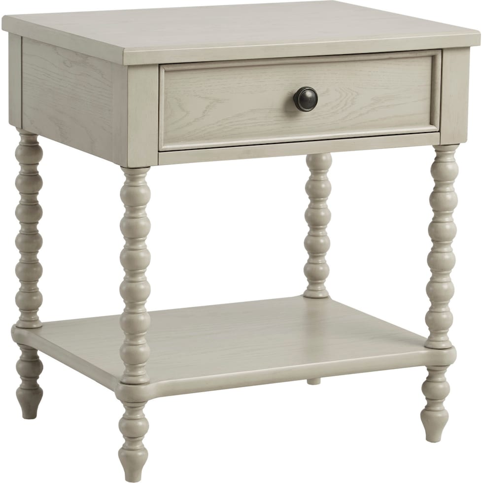 neutral nightstand   