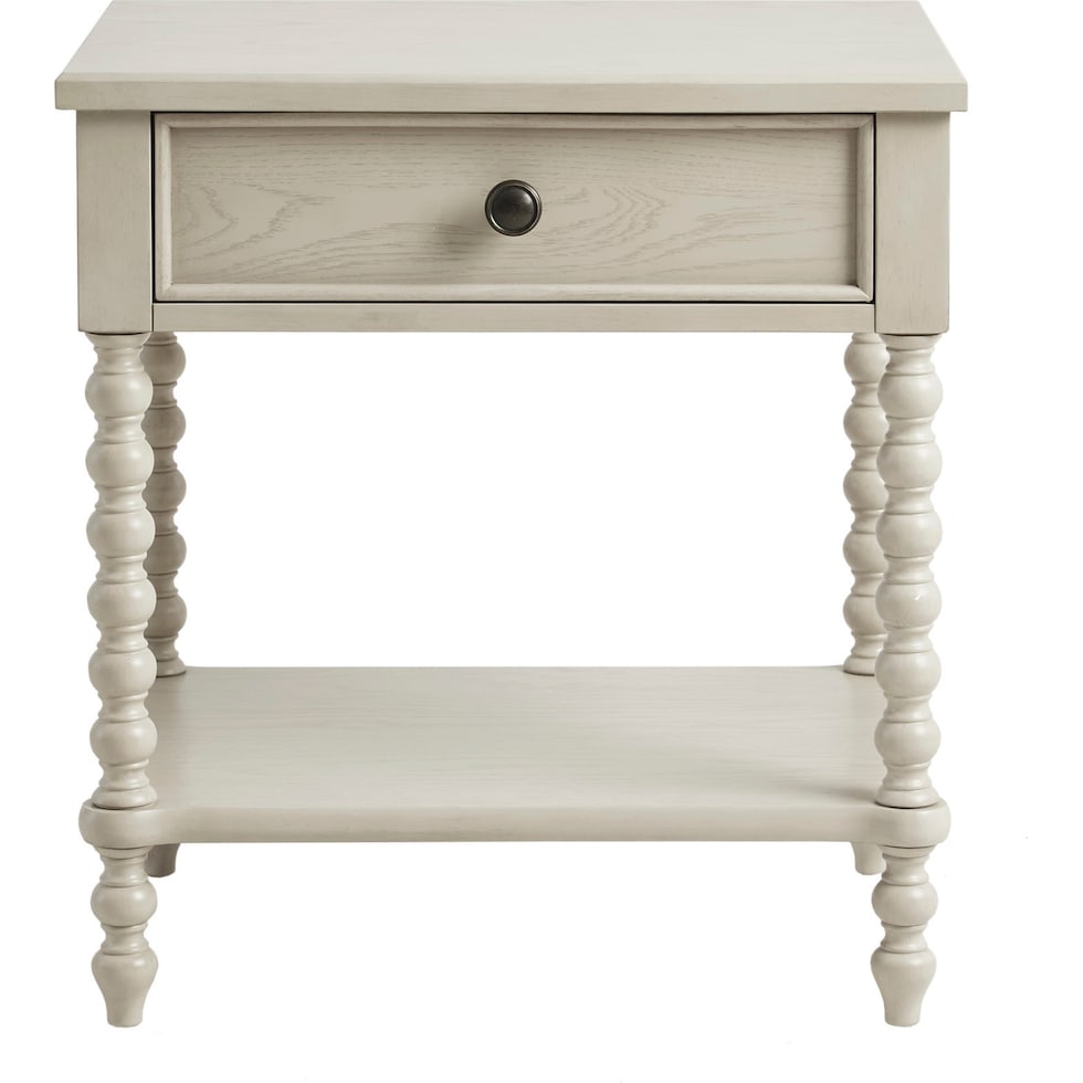 neutral nightstand   